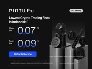 Pintu Pro Fee Trading Spot Terendah di Indonesia: 0,07% Maker & 0,09% Taker! – Desember 2025