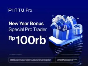 Spesial Tahun Baru 2026: Trading Pertama Kali di Pintu Pro, Dapatkan Reward Rp100.000