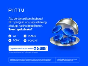 Giveaway Pintu di X: Tebak Token, Rebut USDT Rp5 Juta untuk 25 Pemenang