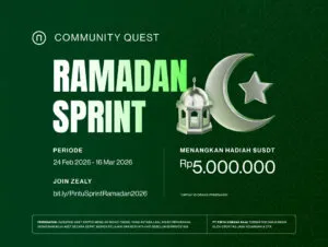 Pintu Community Quest: Kumpulkan Poin XP dari Ramadan Sprint & Menangkan Hadiah USDT up to Rp5 Juta!