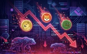 Harga Meme Coin Anjlok! DOGE, SHIB, dan PEPE Terancam Koreksi Lebih Dalam?