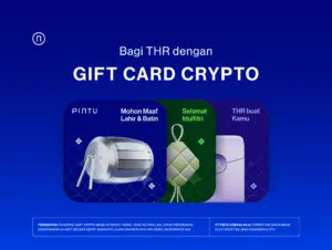 Bagi-bagi THR Seru Lewat Gift Card Crypto di Pintu!