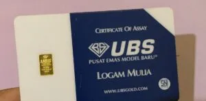 Harga Jual Emas UBS Hari Ini, Jumat 6 Maret 2026