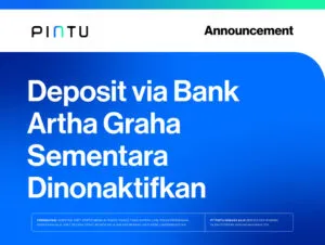 Pengumuman: Deposit via Bank Artha Graha Sementara Dinonaktifkan