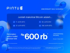 Anniversary Daily Giveaway: Ikut dan Menangkan Saldo E-Wallet Sebesar Total Rp600.000!