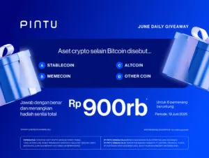 June Daily Giveaway: Ikut dan Menangkan USDT Senilai Total Rp900.000!