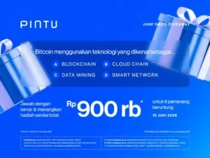 June Daily Giveaway: Ikut dan Menangkan USDT Senilai Total Rp900.000!