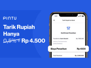 Fitur Baru: Tarik Rupiah (Withdrawal) Hanya 4500, Harga Flat!