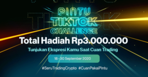 Pintu TikTok Challenge, Total Hadiah 3 juta Rupiah!