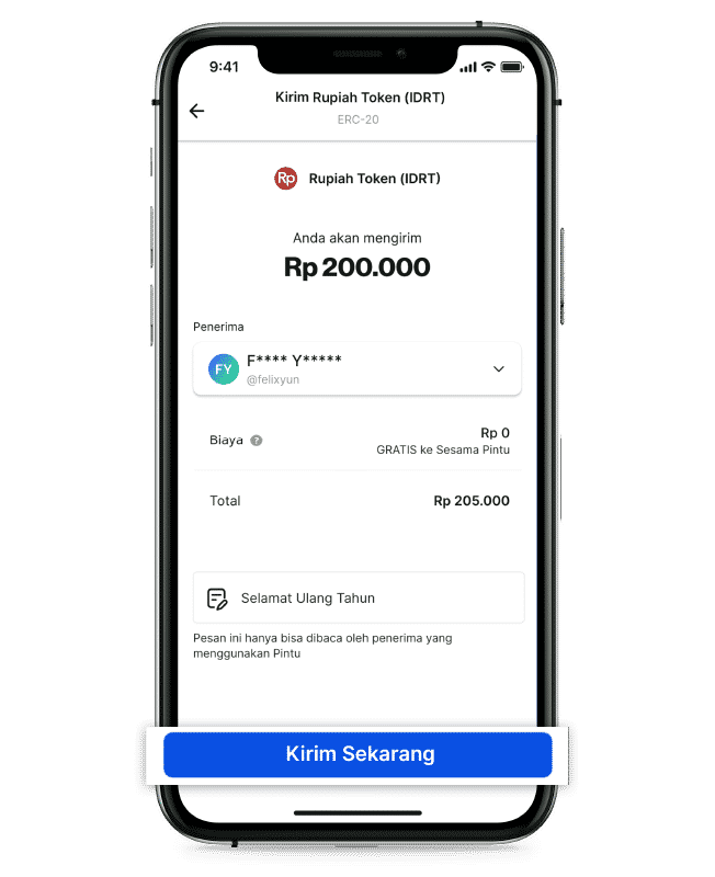 Cara Mengirim Bitcoin Dengan Pintu Ke Wallet Lain - FAQ | Pintu