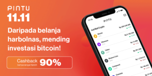 Promo 11.11: Bitcoin naik 11%, Beli Sekarang Cashback 90%!