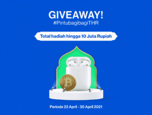 #PintuBagiBagiTHR Dapatkan Total Hadiah Rp10 Juta!