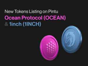 Listing Token Baru di Pintu: 1INCH & OCEAN