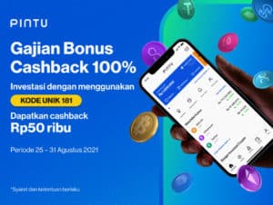 Gajian Bonus Cashback 100%! Gunakan Kode Unik 181!