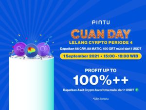 Cuan Day, Lelang Crypto #4: CRV, MATIC, GRT!