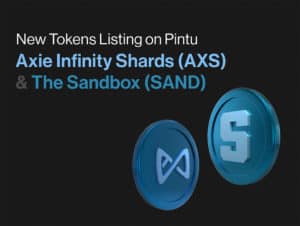 Listing Token Baru di Pintu: AXS dan SAND