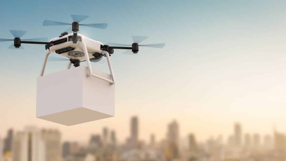 usaha langka delivery drone