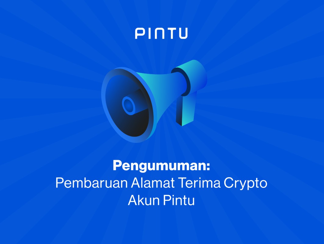 Pengumuman Penting! Informasi Pembaruan Alamat Terima Crypto Akun Pintu -  Pintu Blog