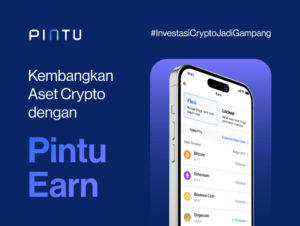 Pintu Hadirkan Fitur Earn, Nikmati Imbal Hasil Crypto yang Bertambah Setiap Jam!