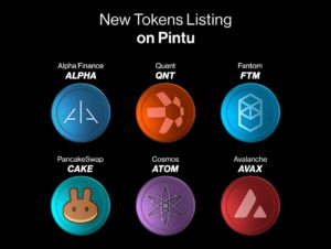 Listing Token Baru: AVAX, FTM, ATOM, ALPHA, QNT, CAKE