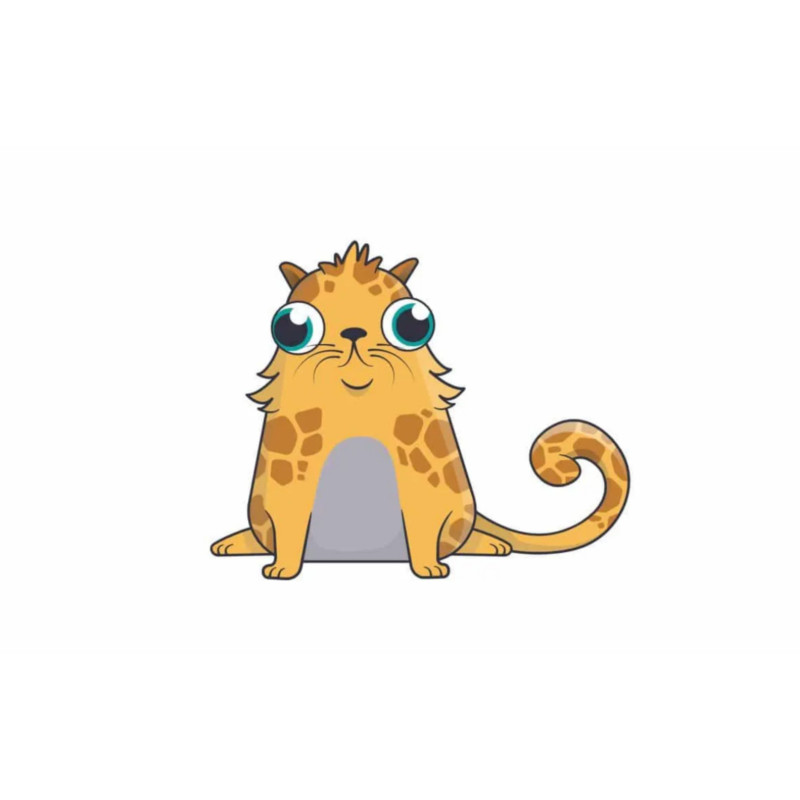 gambar cryptokitties Founder Cat #17