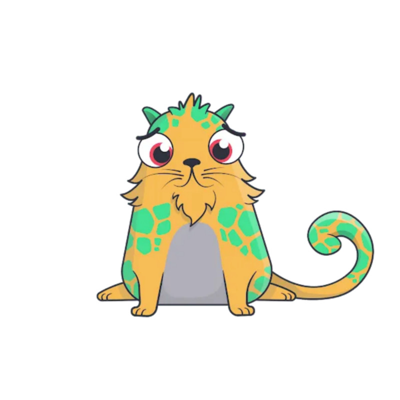gambar cryptokitties Founder Cat #38