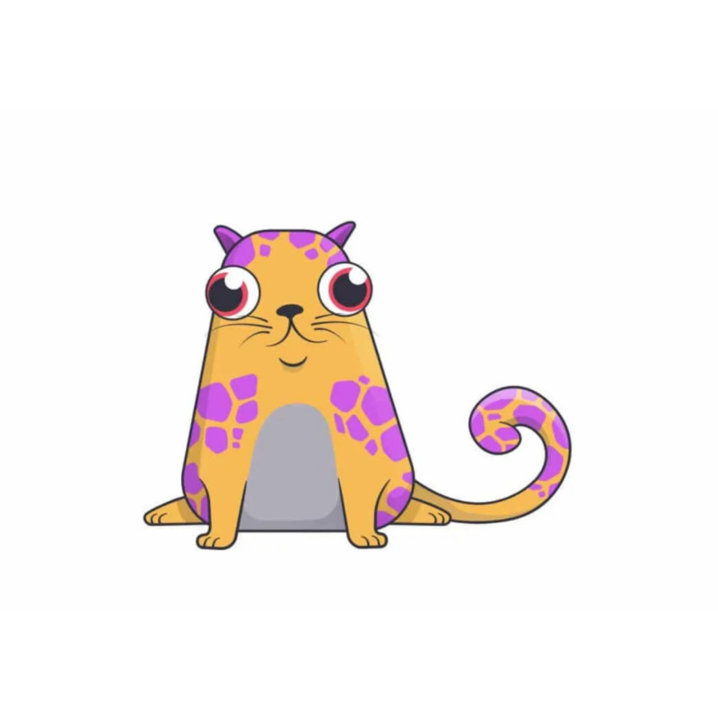gambar cryptokitties Founder Cat #74
