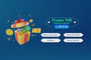 Promo THR 2022 Pintu: Bonus Aset Crypto, Cashback, dan Ekstra APY Earn hingga 17,5%