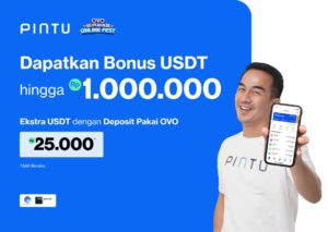 Daftar Pintu Sekarang, Bonus USDT Hingga Rp1 Juta!