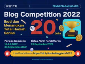 Lomba Blog dan SEO Terbaru Pintu 2022: Hadiah Bitcoin Senilai Rp20 Juta!