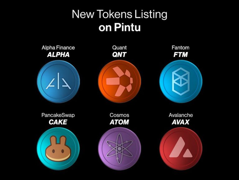 6 token baru telah listing di pintu