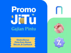 Promo Gajian Pintu Agustus 2022: Bonus Bitcoin, APY dan Berbagai Cashback!