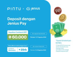 Dapatkan Cashback Crypto Hingga Rp85.000!