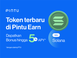 Dapatkan Bonus Solana (SOL) Hingga 5% APY di Pintu Earn!