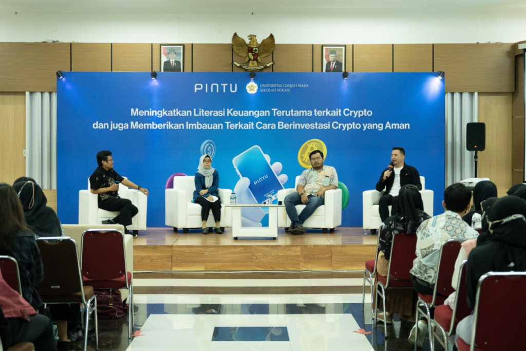 Edukasi Crypto di Vokasi UGM Yogyakarta