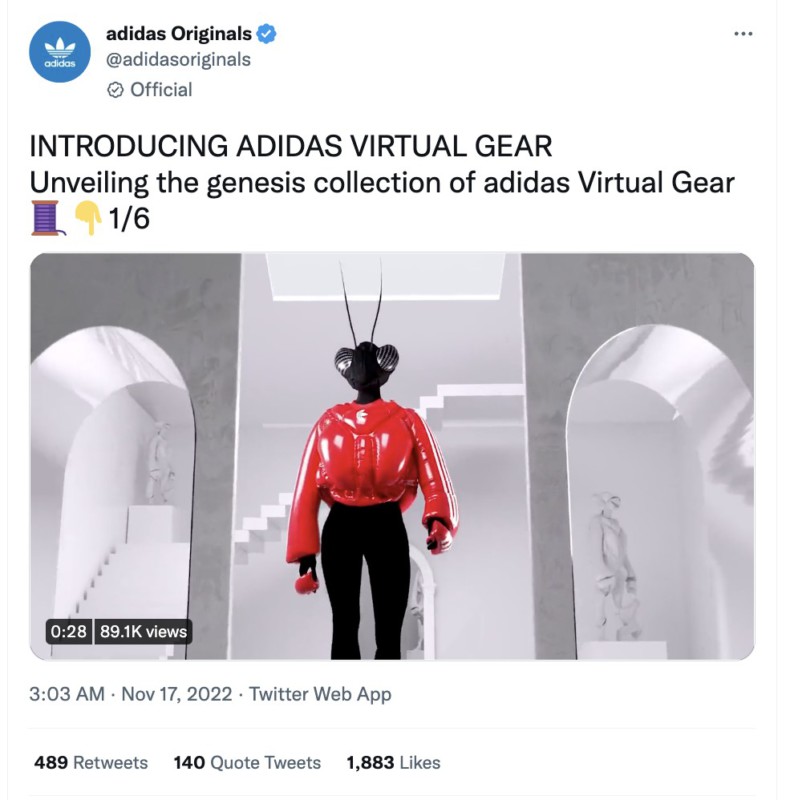 Akun Twitter Adidas Originals