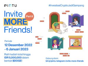 Pintu Telegram Referral Program II: Undang Teman, Dapatkan DOGE Gratis!