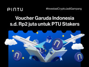 Staking PTU, Dapatkan Gratis Voucher Garuda