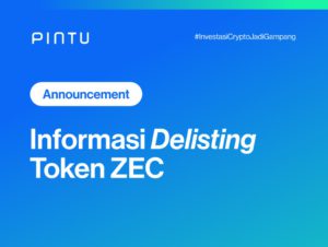 Pengumuman: Delisting Token ZCash di Pintu