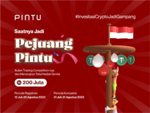 Jadi Pejuang Pintu, Menangkan Trading Competition 2023 dengan Total Hadiah Rp200 Juta! (Campaign Berakhir)