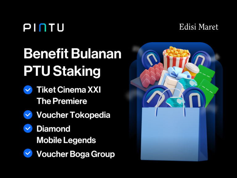 Weekend Seru! Benefit Tiap Minggu dengan Staking PTU, Edisi Bulan Maret 2023