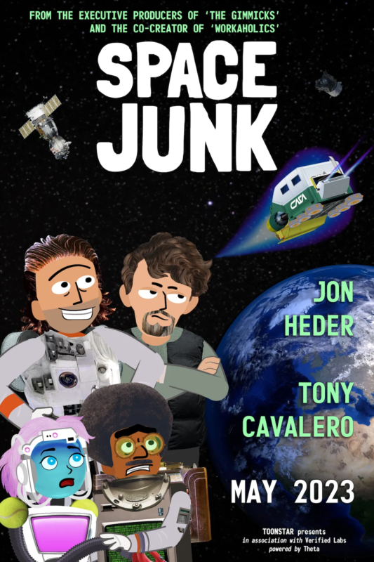 animasi komedi space junk