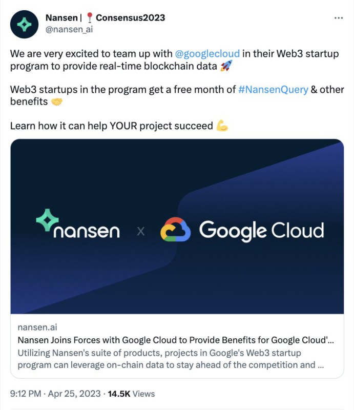 kolaborasi nansen dan google cloud