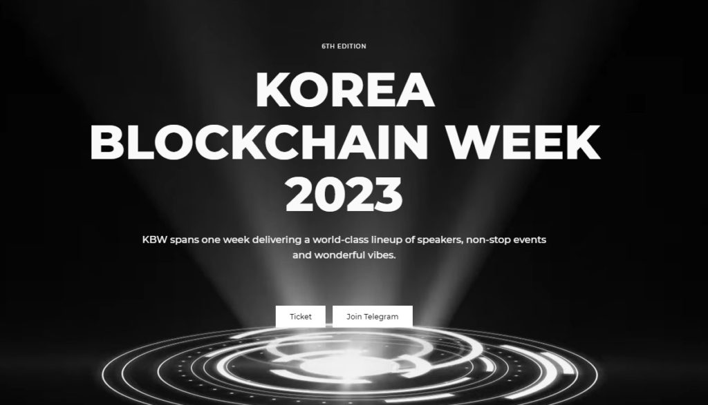korea blockchain week 2023