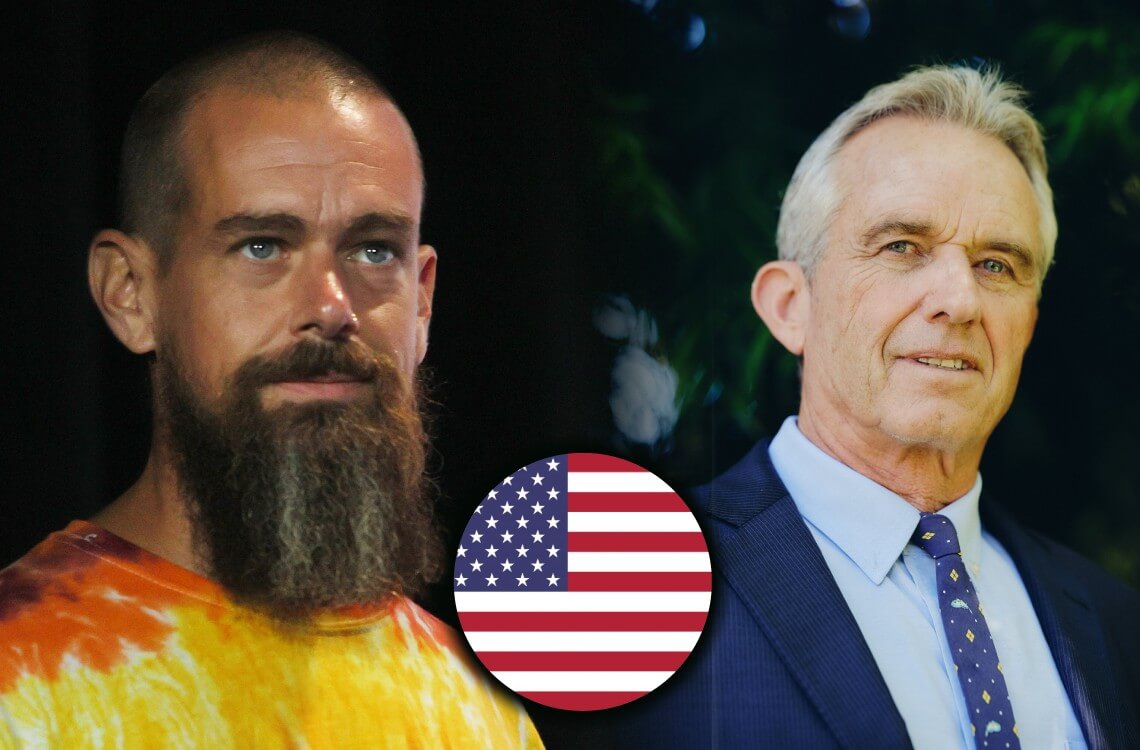 Gambar Bomber Bitcoin Jack Dorsey Dukung Robert Kennedy Jr. untuk Pemilihan Presiden 2024!