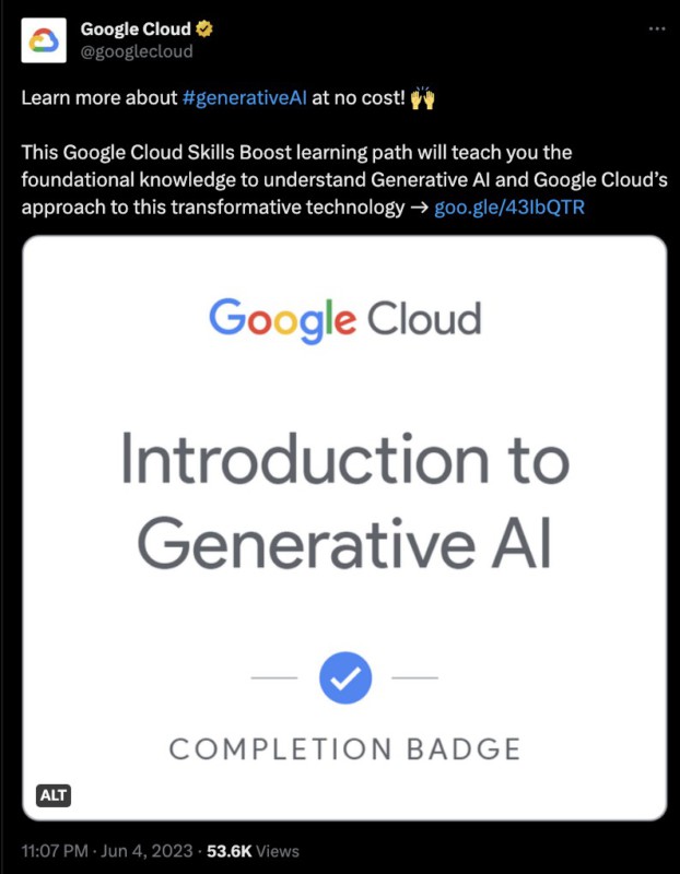 pelatihan gratis ai google cloud
