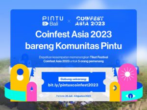 Yuk Hadiri Coinfest 2023 di Bali Bareng Komunitas Pintu!