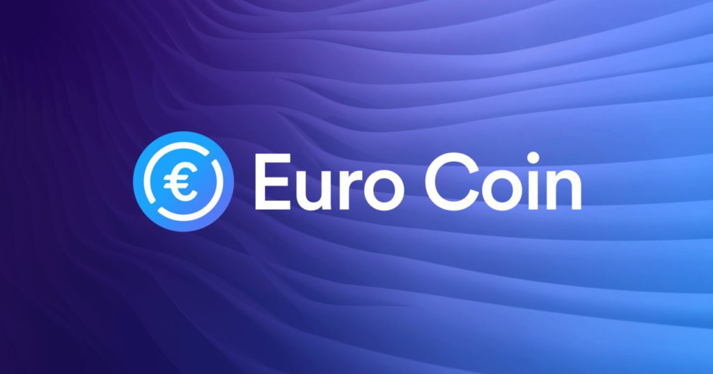 fokus pada euro coin