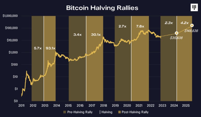 bitcoin halving rallies