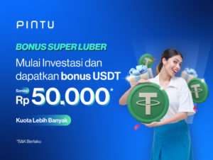 Beli Crypto Pertama dan Dapatkan Bonus USDT Senilai Rp50.000! (Edisi September)